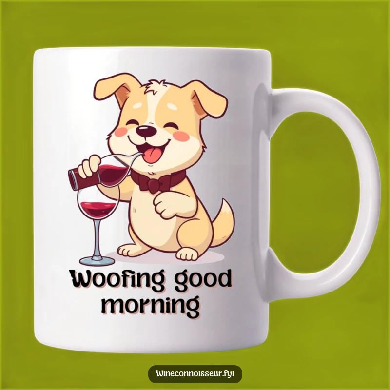 Funny Dog Wine Decanter Mug: Cheerful Pourer Gift