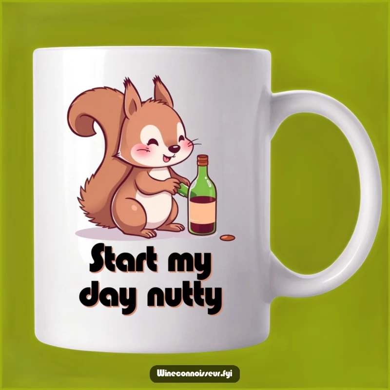 Funny Squirrel Wine Mug: A Playful Uncorking For A Laugh!
