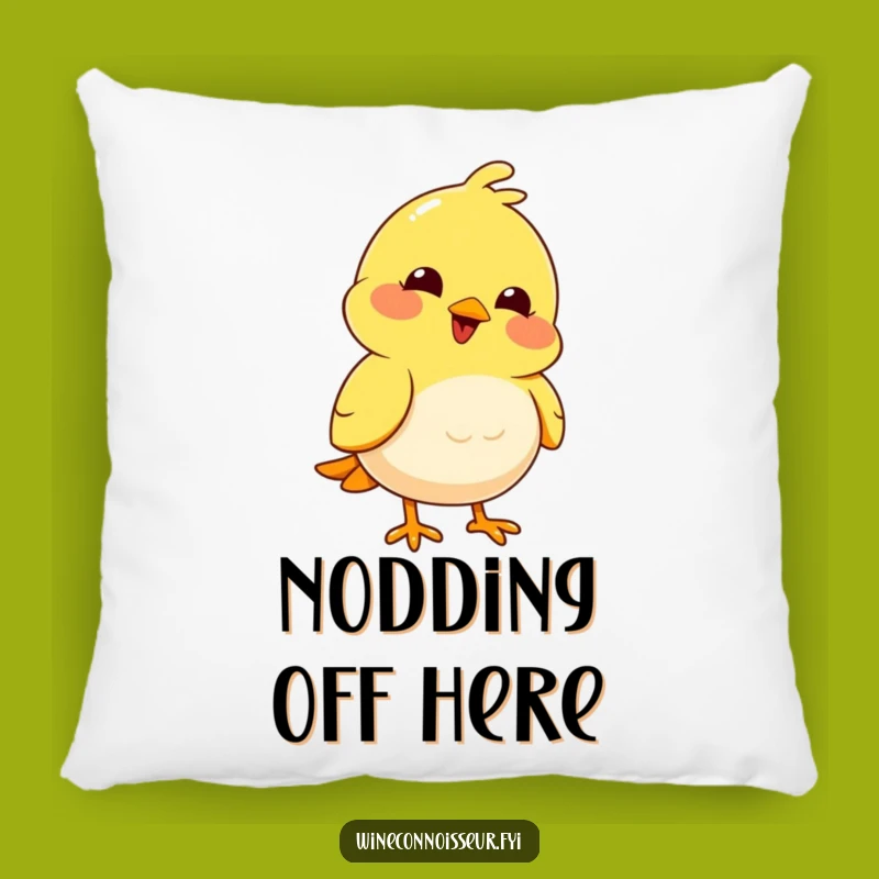 Funny Bird Nodding Pillow: Cozy and Joyful Character Comfort