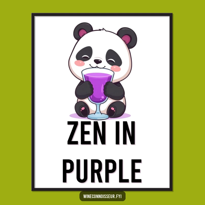 Funny Panda Poster: Wall Art with a Hilarious Sigh!