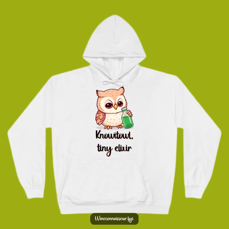 Funny Owl Expert Hoodie: Cozy Up with Intellectual Wit and Warmth
