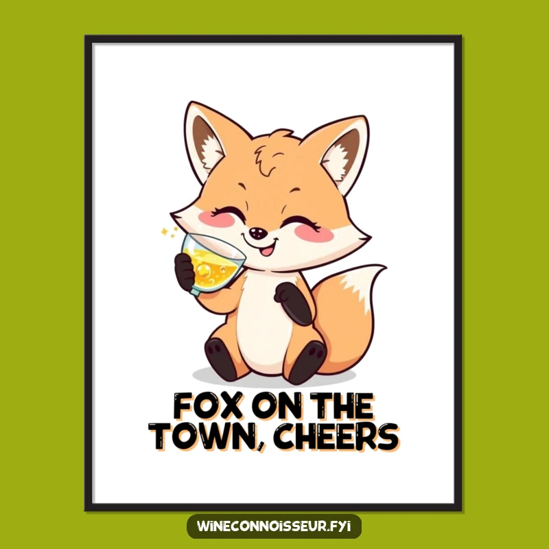 Free Printable Wall Art: Sophisticated Fox DIY Elegant Decor