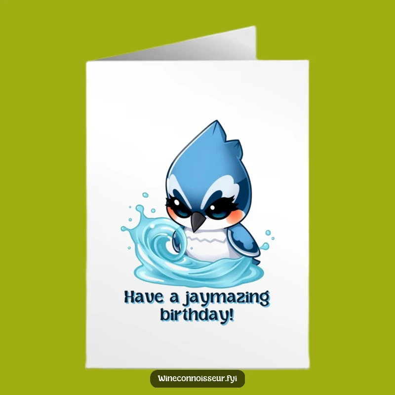 Free Printable Blue Jay Birthday Card: Analyze The Fun With This Focused Downloadable Gift