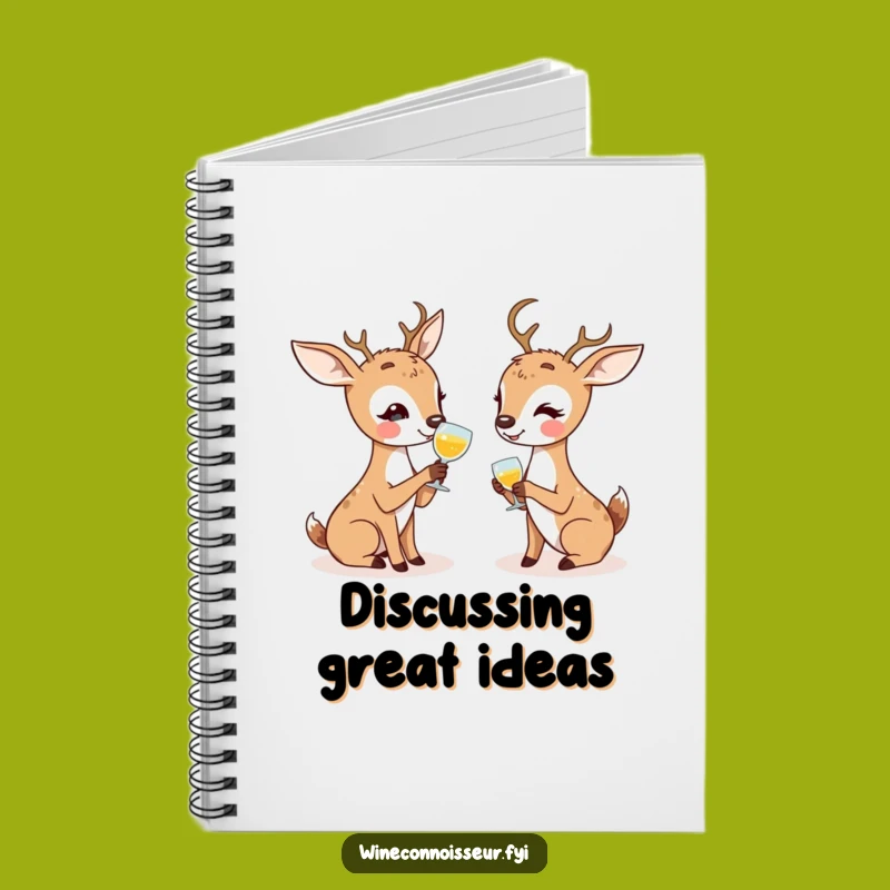 Funny Deer Tasting Notebook: Enthusiastic Journal for Notes & Ideas