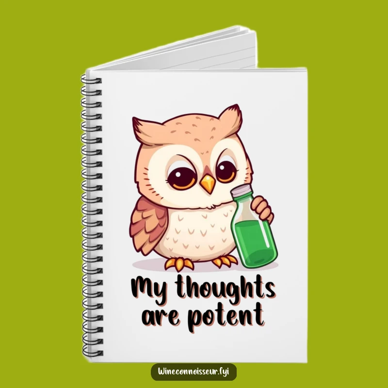 Funny Owl Expert Notebook: Jot Down Brilliant Ideas with Humorous Flair