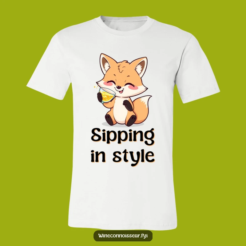 Funny Fox T-Shirt: Classy Character, a Hilarious Gift for the Discerning