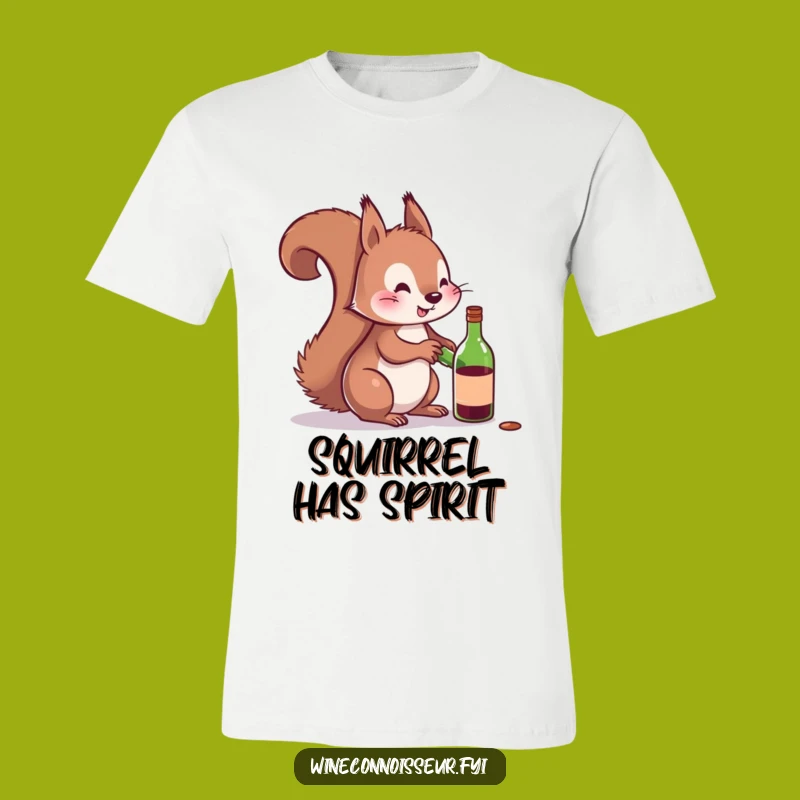 Funny Squirrel Wine T-Shirt: Unleash The Fun!