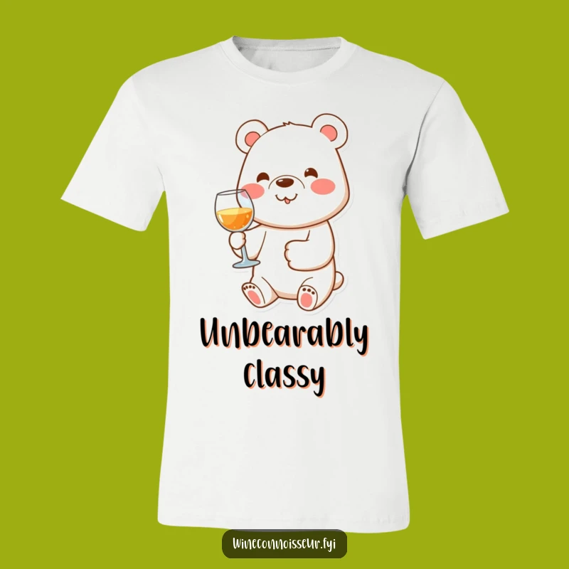 Funny Bear Wine Time Tee: Wear Your Joyful Spirit Loud and Proud