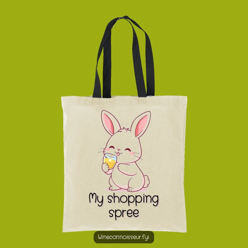 Funny Kawaii Rabbit Tote Bag: Carry Your Celebrations in Style
