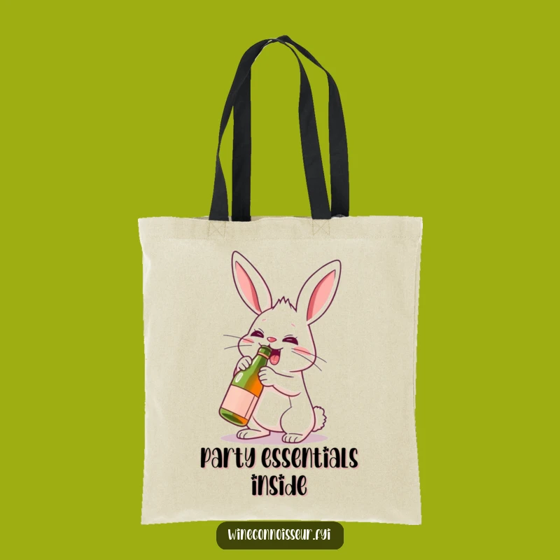 Funny Rabbit Wine Bag - Carry Your Celebration Gear, Perfect Humorous Gift